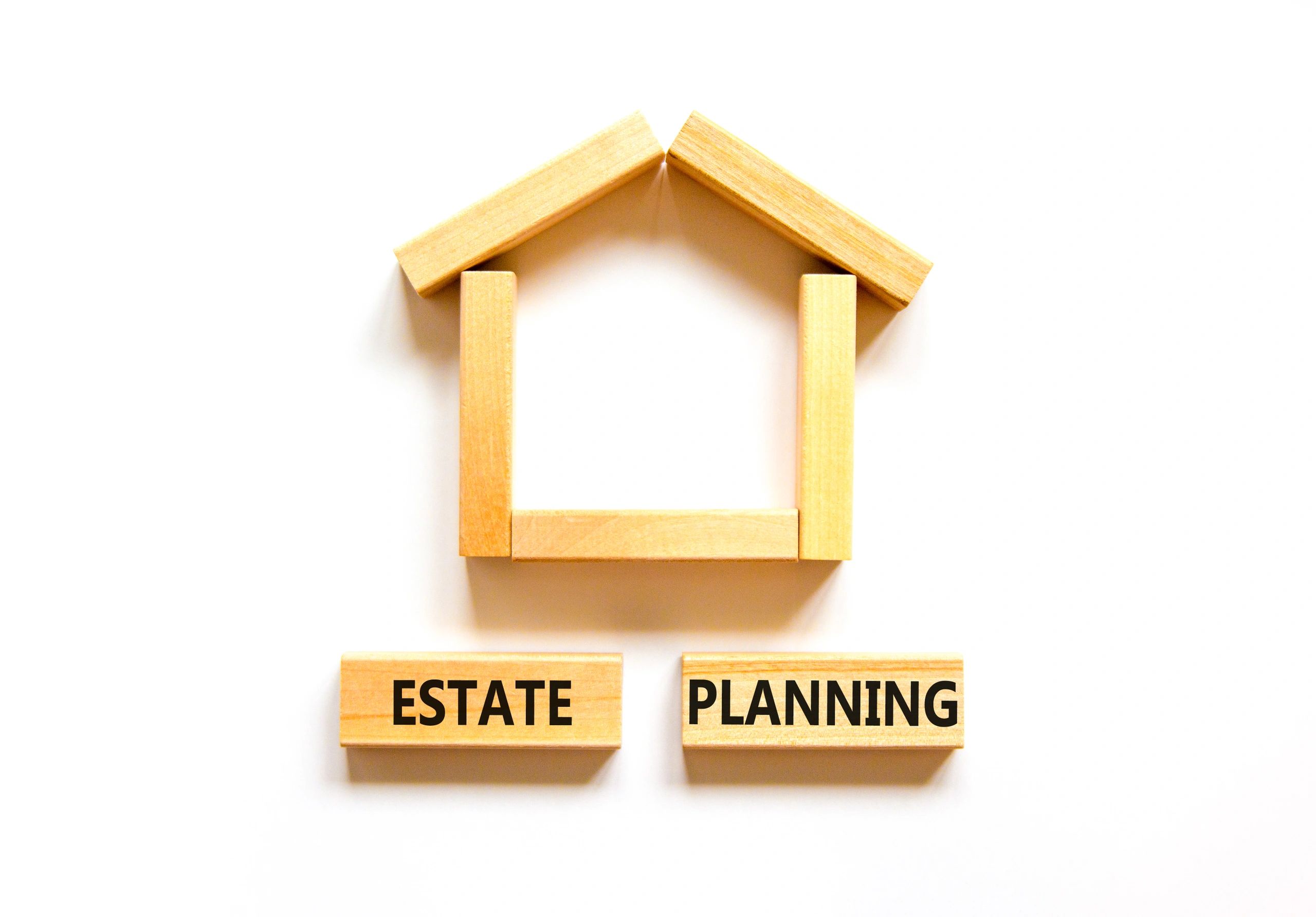 Estate planning symbol. Concept words 'Estate planning' on